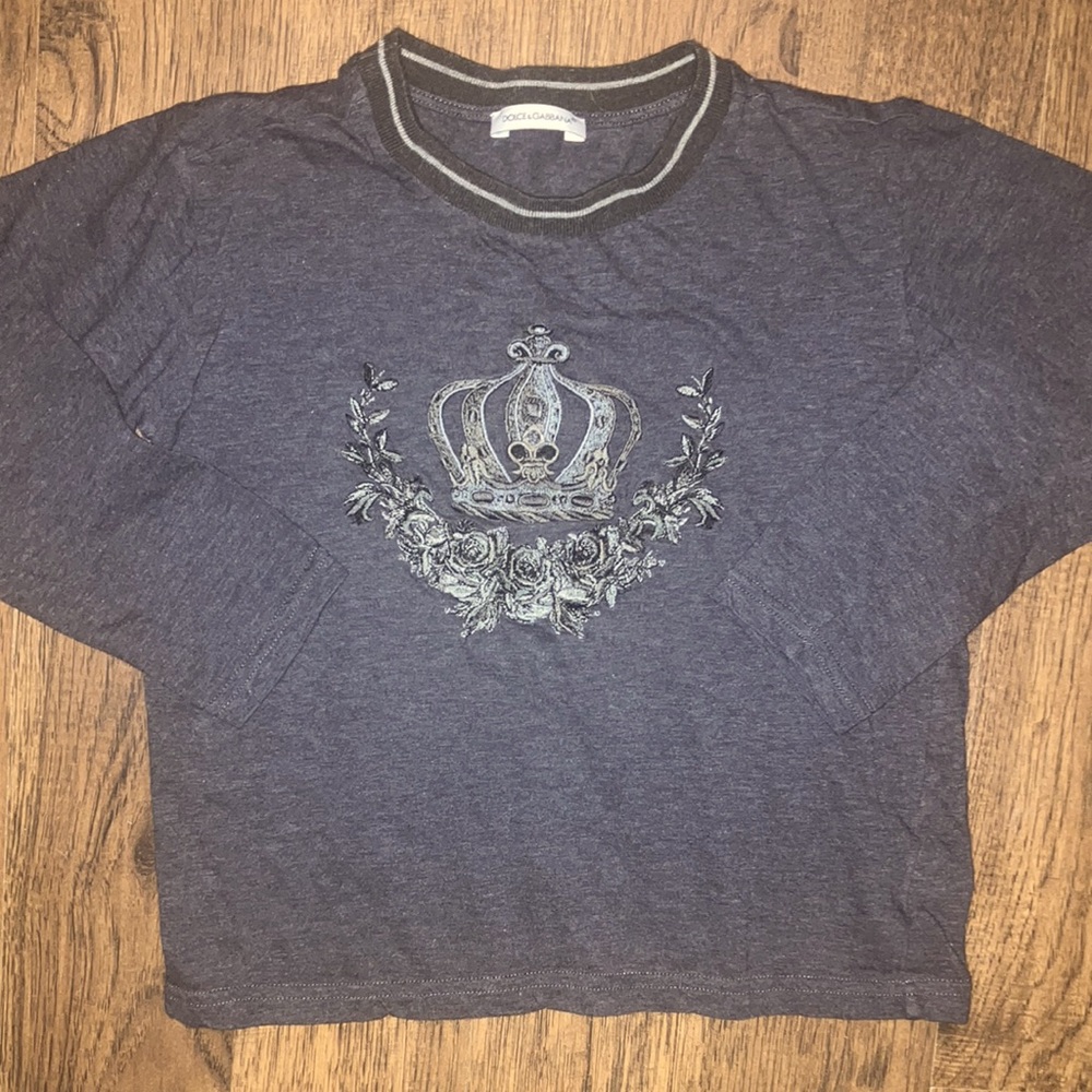 Dolce & Gabbana Long Sleeve Shirt Top 18M